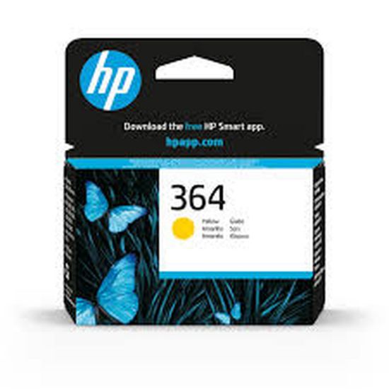 Obrázek HP 364 Yellow Ink Cart, 3 ml, CB320EE (300 pages)