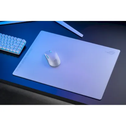 Obrázek ASUS podložka pod myš ROG Moonstone ACE (vel. L / White), sklo