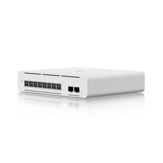 Obrázek Ubiquiti UniFi Switch Pro XG 8 PoE, profesionální 10G L3 switch s funkcí Etherlighting