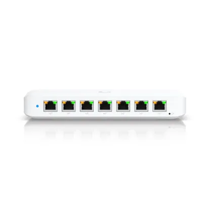 Obrázek Ubiquiti Switch L2 UniFi USW-Ultra, 8-Port Gigabit, 7x PoE+-out, 1x PoE++ in, PoE budget 42W, bez AC adaptéru