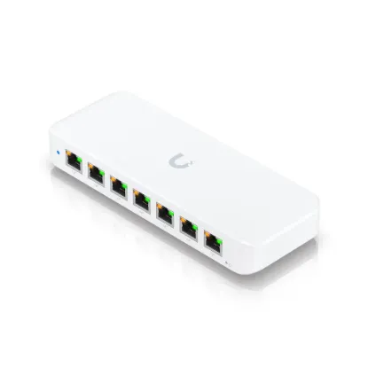 Obrázek Ubiquiti Switch L2 UniFi USW-Ultra, 8-Port Gigabit, 7x PoE+-out, 1x PoE++ in, PoE budget 42W, bez AC adaptéru
