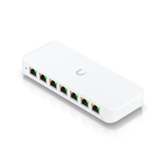 Obrázek Ubiquiti Switch L2 UniFi USW-Ultra, 8-Port Gigabit, 7x PoE+-out, 1x PoE++ in, PoE budget 42W, bez AC adaptéru