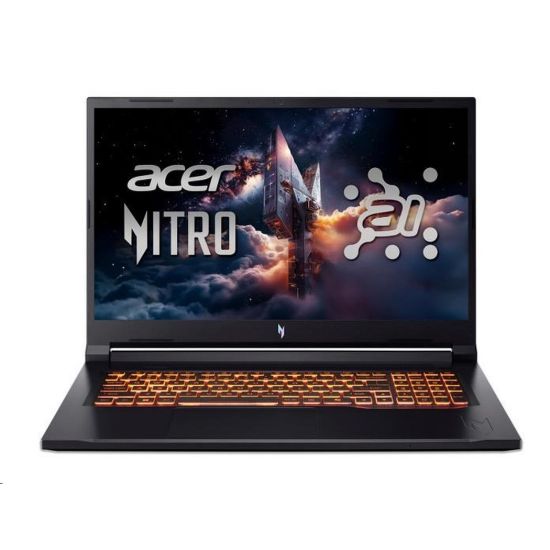 Obrázek ACER NTB Nitro V 17 AI (ANV17- 41- R863), Ryzen 7 260, 17.3" FHD, 16 GB, 1 TB SSD, RTX 5050, Linux, Black