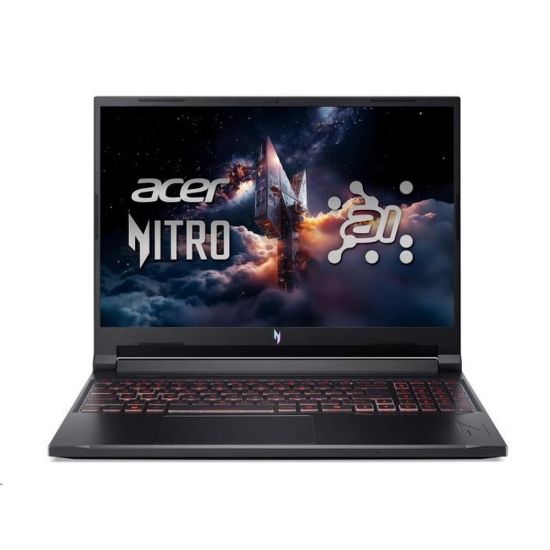 Obrázek ACER NTB Nitro V 16S (ANV16S- 71- 9375), Core 9 270H, 16" WQXGA, 32 GB, 1 TB SSD, RTX 5070, Linux, Black