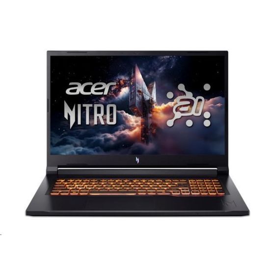 Obrázek ACER NTB Nitro V 17 AI (ANV17- 41- R3A0), Ryzen 7 260, 17.3" FHD, 16 GB, 1 TB SSD, RTX 5050, W11H, Black