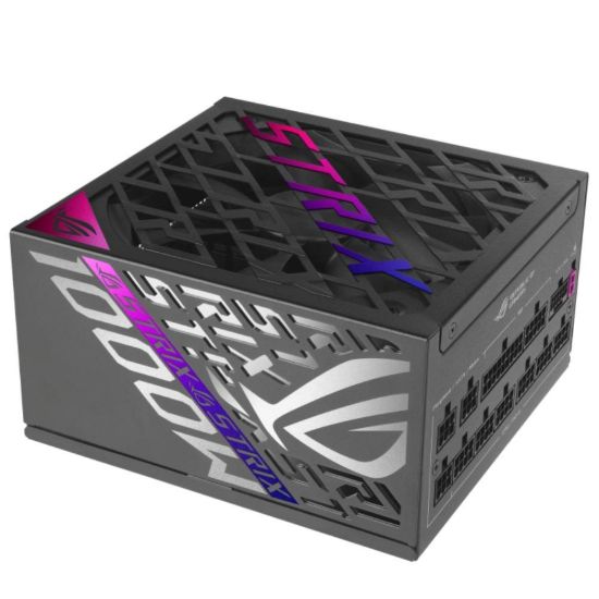 Obrázek BAZAR - ASUS zdroj ROG STRIX 1000 W, 80Plus Platinum, Plně modulární, ATX 3.1 - Po opravě (Komplet)