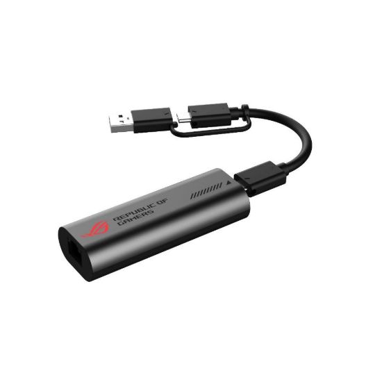 Obrázek ASUS ROG USB- C10G Adaptér, 1xUSB- C, 1xRJ45