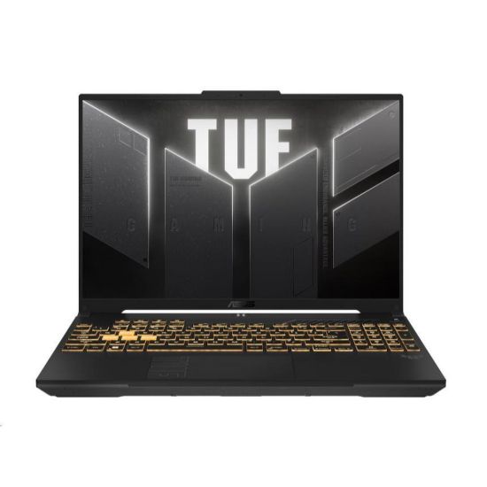 Obrázek ASUS NTB TUF Gaming F16 (FX607VJR- TU295), Core™ 5 205H, 16" 1920 x 1200, 16 GB, 512 GB SSD, RTX 3050, Bez OS, Gray