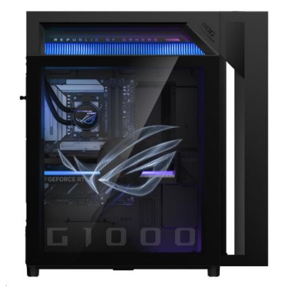 Obrázek ASUS PC ROG GM1000 (GM1000TY- R9950 x 095 W), Ryzen 9 9950 x 3D, 64 GB, 4 TB SSD, RTX 5080 16 GB, W11 Home, Black