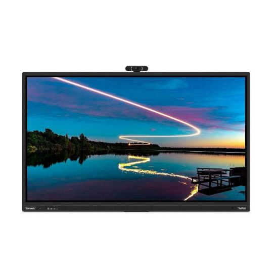 Obrázek LENOVO LCD T86 - 86”, VA, matný, 16: 9, 3840 x 2160, Touch, 60 Hz, 8 ms, 400cd/ m2, 1200: 1, HDMI, DP, USB- C, ThB…