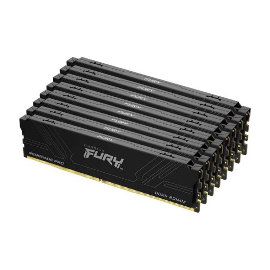 Obrázek KINGSTON DIMM DDR5 256 GB (Kit of 8) 7200MT/ s CL38 FURY Renegade Pro Black