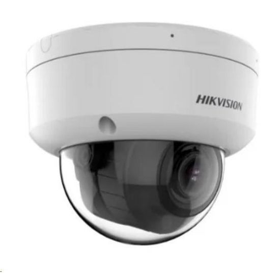 Obrázek Hikvision DS- 2CD2743G2- LIZS2U(2.8- 12mm), 4MPix IP Dome Smart Hybrid Light AcuSense kamera; LED/ IR 40m, audio, alarm