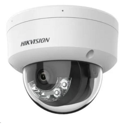 Obrázek Hikvision DS- 2CD2143G2- LIS2U(2.8mm), 4MPix IP Dome Smart Hybrid Light AcuSense kamera; LED/ IR 30m, audio, alarm…