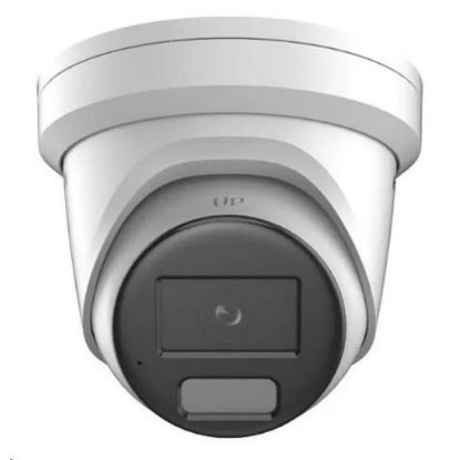 Obrázek Hikvision DS- 2CD2343G2- LI2U(2.8mm), 4MPix IP Turret Smart Hybrid Light AcuSense kamera; LED/ IR 30m, mikrofon, IP67
