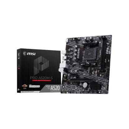 Obrázek MSI MB Sc AM4 PRO A520M- S, AMD A520, 2xDDR4, 1xHDMI, mATX