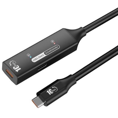 Obrázek PremiumCord USB- C 3.2 Gen 2 repeater a prodlužovací kabel Male- Female, 10Gbps Aluminium 5m