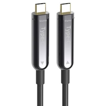 Obrázek PREMIUMCORD Kabel USB- C optický fiber video AOC 4K@60 Hz 1080p, 15m