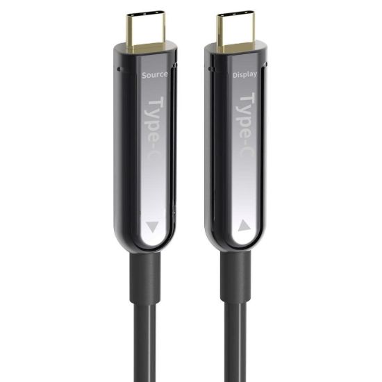 Obrázek PREMIUMCORD Kabel USB- C optický fiber video AOC 4K@60 Hz 1080p, 15m