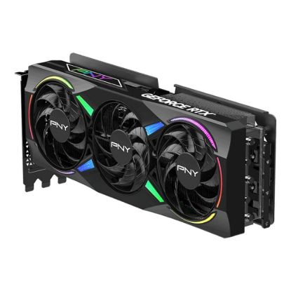 Obrázek PNY VGA Nvidia GeForce RTX 5070 Ti 16 GB ARGB OC Triple Fan, RTX 5070 Ti OC, 16 GB GDDR7, 3x DP, 1x HDMI