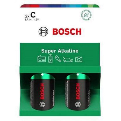 Obrázek Bosch LR14SA2B/ 00 Super Alkaline (Blistr 2 ks)