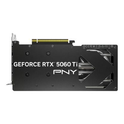 Obrázek PNY VGA Nvidia GeForce RTX 5060 Ti 16 GB OC, RTX 5060 Ti, 16 GB GDDR7, 3xDP, 1xHDMI