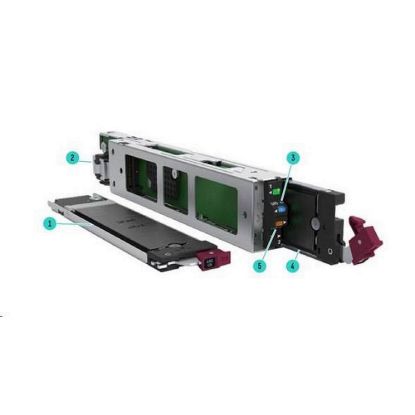 Obrázek HPE NS204i- u Gen11 NVMe Hot Plug Boot Optimized Storage Device (2 x 480 GB M.2 NVMe SSDs HWraid1)