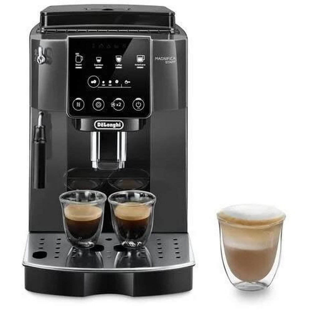 DELONGHI MAGNIFICA START ECAM 22022GB AUTOMATICKÝ KÁVOVAR ESPRESSO VESTAVĚNÝ MLÝNEK 1450 W 15 BAR ČERNÝ