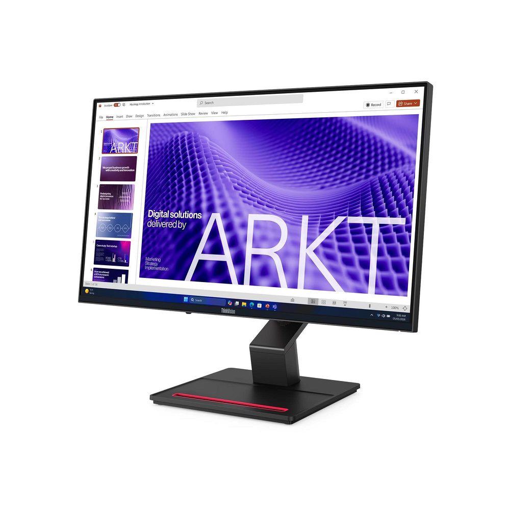 LENOVO LCD T24D 4T 238 IPS 1920 X 1080 TOUCH 120 HZ 350CD 1500 1 4 MS USB C96 W PD HDMI DP DP OUT