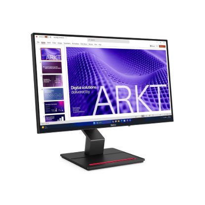 Obrázek LENOVO LCD T24D- 4t - 23.8", IPS, 1920 x 1080, touch, 120 Hz, 350cd, 1500: 1, 4 ms, USB- C(96 W PD), HDMI, DP, DP out…
