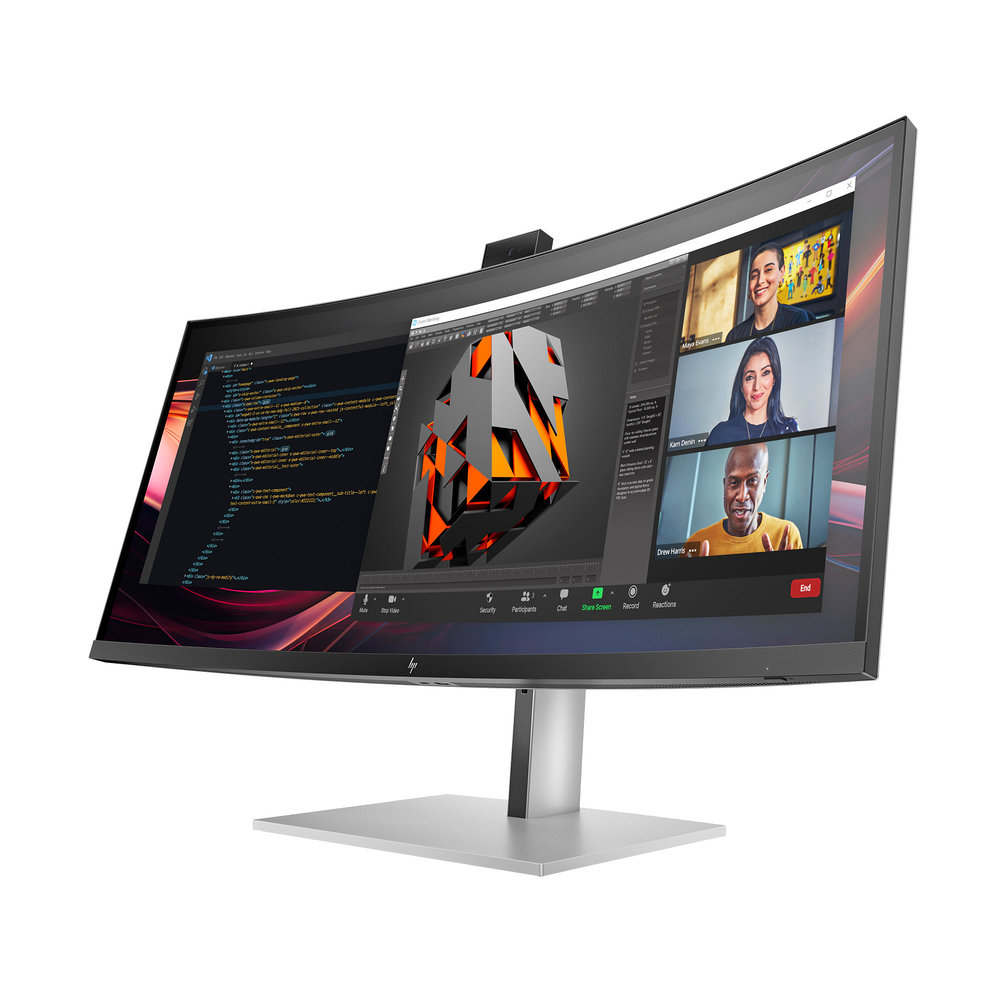 HP LCD 734PM 34 CURVED 3440 X1440 IPS 2000 1 400 NITS 5 MS HDMI 20 DP 14 USB3 C 5XUSB A 4 X 3 W SPKR CAM