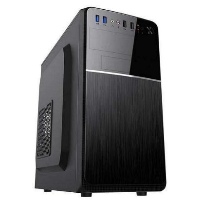 Obrázek VeinX case Chant CH25M Micro Tower, bez zdroje, 1x USB- C, 2x USB3.0, 1x USB2.0, černá
