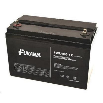 Obrázek Baterie - FUKAWA FWL 100- 12 (12V/ 100Ah - M8), životnost 10let