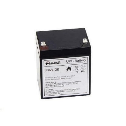 Obrázek Baterie - FUKAWA FWU- 29 náhradní baterie za RBC29 (12V/ 5Ah)