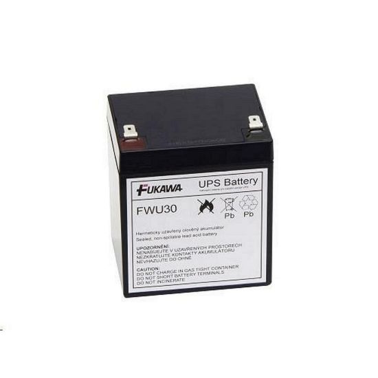 Obrázek Baterie - FUKAWA FWU- 30 náhradní baterie za RBC30 (12V/ 5Ah)