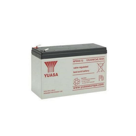 Obrázek Baterie - YUASA NPW45- 12 (12V/ 9Ah - Faston f2 250), životnost 5let