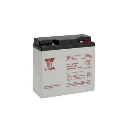 Obrázek Baterie - YUASA NP17- 12I (12V/ 17Ah - Závit M5), životnost 5let
