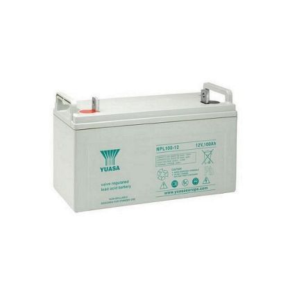Obrázek Baterie - YUASA NPL100- 12/ FR (12V/ 100Ah - Oko M10), životnost 12 let