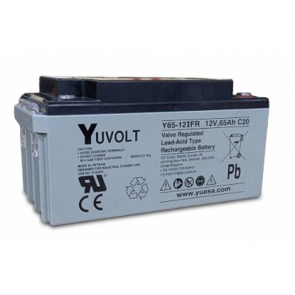Obrázek Baterie - YUVOLT Y65- 12FR (12V; 65Ah; závit M6; životnost 3- 5let)