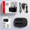 Obrázek AXAGON ADSA- SC, USB- C 5Gbps dokovací stanice pro 2x SATA 6G 2.5"/ 3.5" SSD/ HDD s funkcí klonování