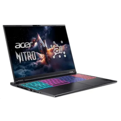 Obrázek BAZAR - ACER NTB Nitro 16S AI (AN16S- 61- R5Z8), AI 9 365, 16" 2560 x 1600, 32 GB, 1 TB SSD, RTX 5060, W11 Home, Black…