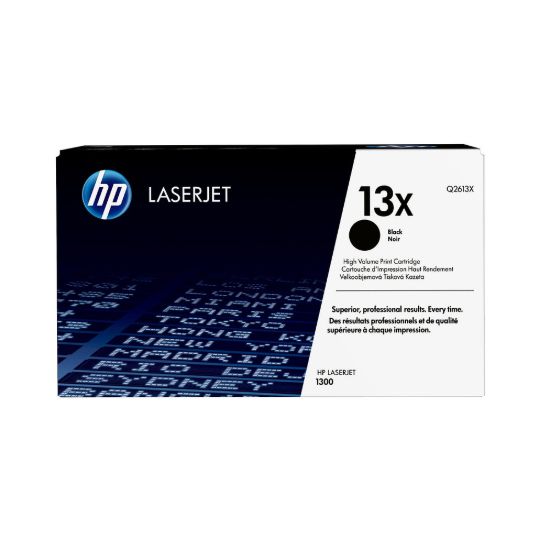 Obrázek HP 13X Black LJ Toner Cart, Q2613X (4, 000 pages)