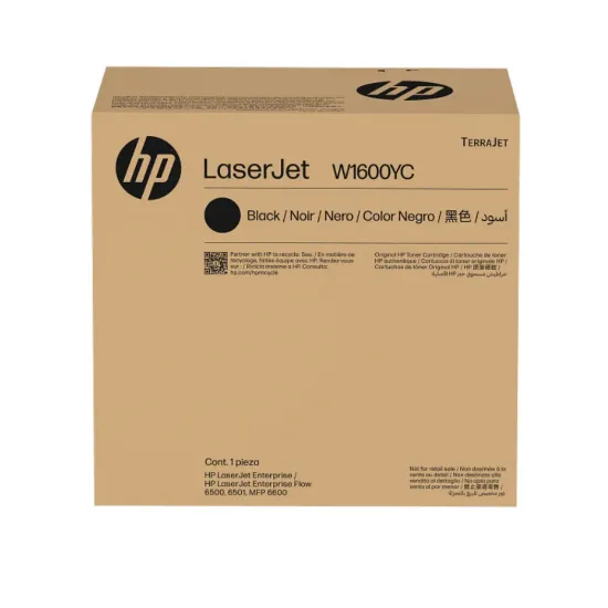 Obrázek HP 160A Black Original LaserJet Toner Cartridge (10, 000 pages)