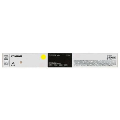 Obrázek Canon TONER CEXV58L YELLOW pro iR- ADV C58xx