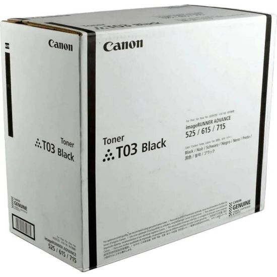 Obrázek Canon TONER T03 BK pro iR- ADV 525/ 527/ 529/ 615/ 617/ 619/ 715/ 717/ 719 iF 71/ 620/ 510