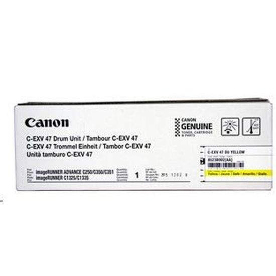 Obrázek Canon DRUM C- EXV47 YELLOW (pro iR- ADV C250/ C350/ C351/ C1335/ C1325)