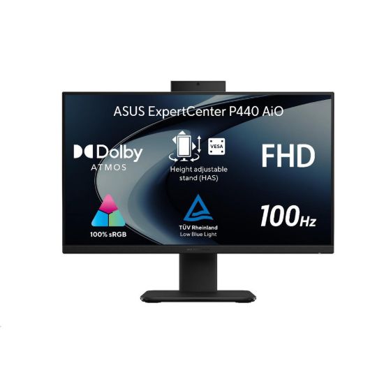 Obrázek ASUS AIO ExpertCenter E4 (P440VAK- C0516512XA), Core 5 210H, 23, 8" FHD, 16 GB, 512 GB SSD, Intel Graphics, W11P Edu…