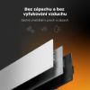 Obrázek AENO GH3s Chytré Topení, infrared + konvekce, tvrzené sklo,LED displej, 700W, Bílá