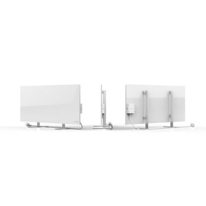 Obrázek AENO GH1s Chytré Topení, infrared + konvekce, tvrzené sklo, 700W, Bílá