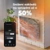 Obrázek AENO GH13s Quadro Chytré Topení, infrared + konvekce, tvrzené sklo, 500W, 50x50cm, Antique marble - LIMITOVANÁ EDICE