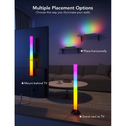 Obrázek Govee SMART LED RGBIC Panel 38cm pro TV 43- 75" - 2ks